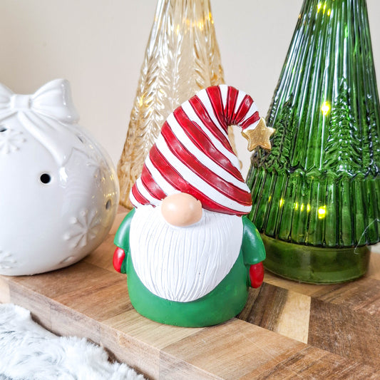 Stripey Hat Christmas Gonk Decoration