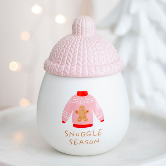 Snuggle Season Bobble Hat Ceramic Oil Burner