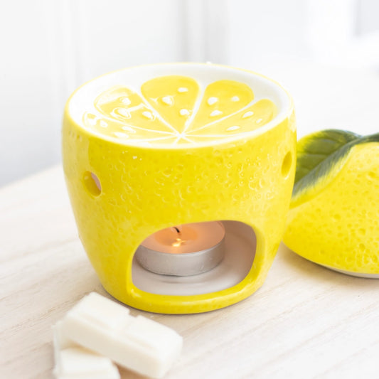 PRE-ORDER Lemon Ceramic Wax Melter