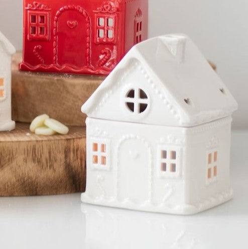 White Gingerbread House Wax Melter