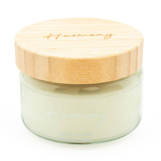 Harmony Small Candle with Bamboo Lid