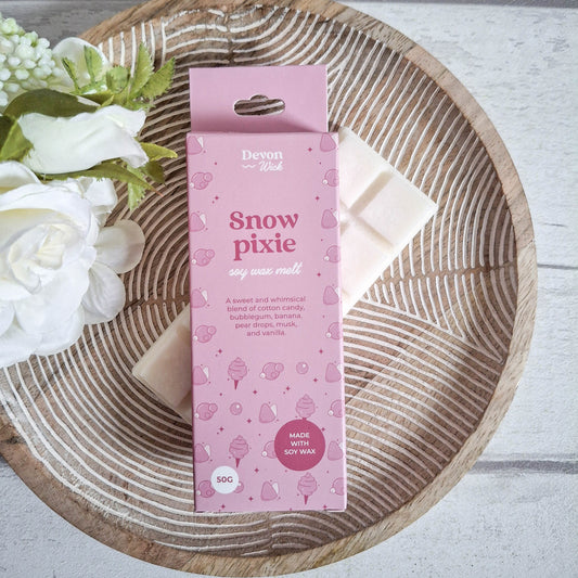 Snow Pixie Mini Wax Melt Snap Bar