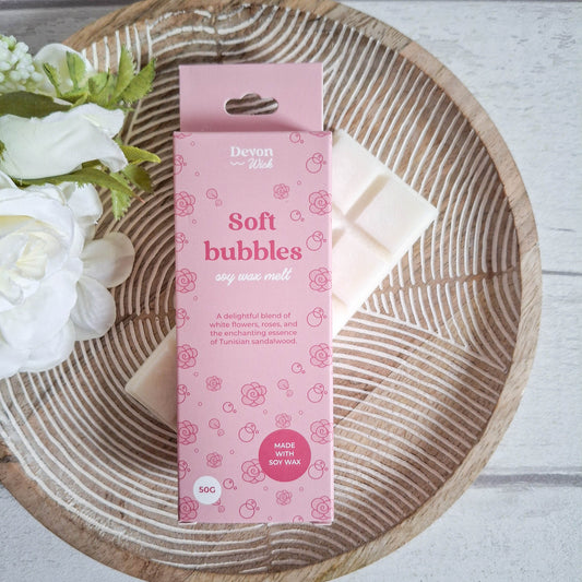 Soft Bubbles Mini Wax Melt Snap Bar