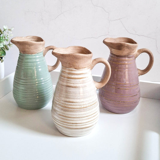 Chunky Ceramic Rustic Decorative Jug