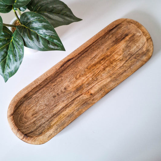 Mango Wood Oblong Styling Tray