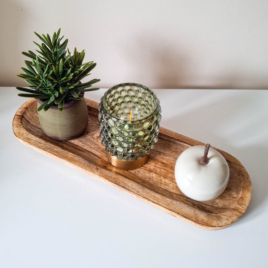 Mango Wood Oblong Styling Tray