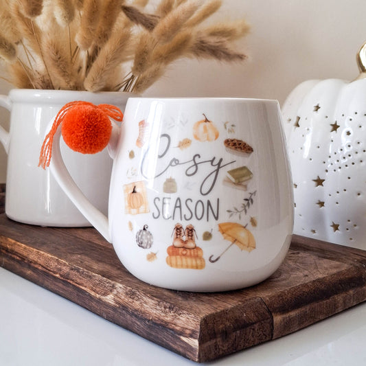 Cosy Season Mug with Pom Pom