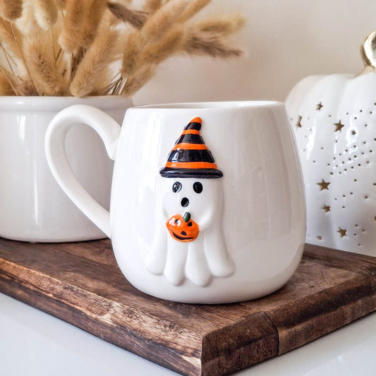 Ghost Embossed Mug