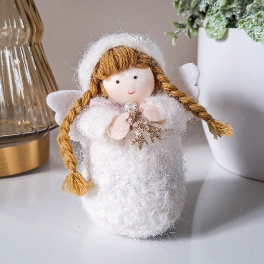 Small Felt Angel with Star