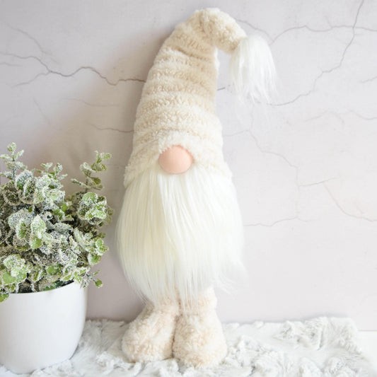 Winter White Sherpa Standing Gonk