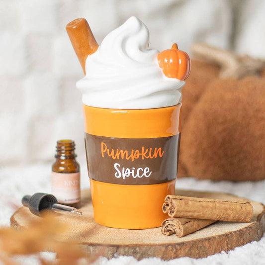 Pumpkin Spice Latte Lidded Oil & Wax Warmer