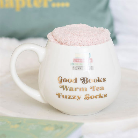 Good Books Mug & Socks Set