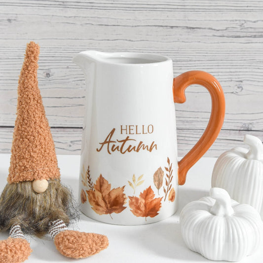 Hello Autumn Ceramic Jug