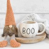 Boo Ceramic Pumpkin Mug