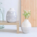 Set of 2 Grey Mini Bud Vases -  Picture Perfect Interiors