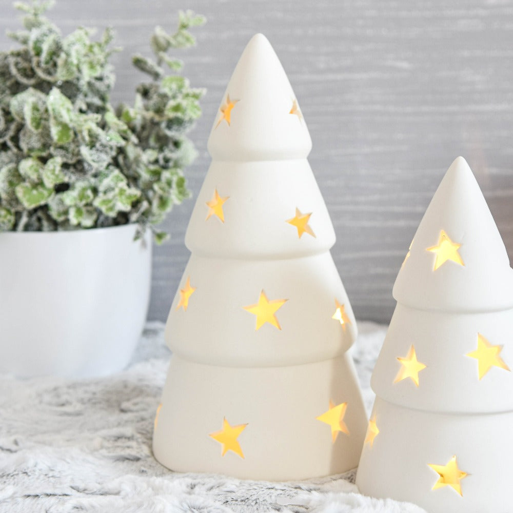 Star Ceramic LED Christmas Tree