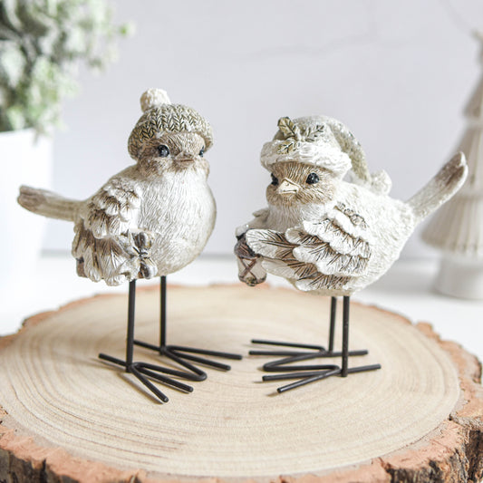 Small Standing Bird Ornament