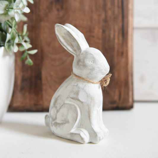 Rustic Bunny Rabbit Ornament