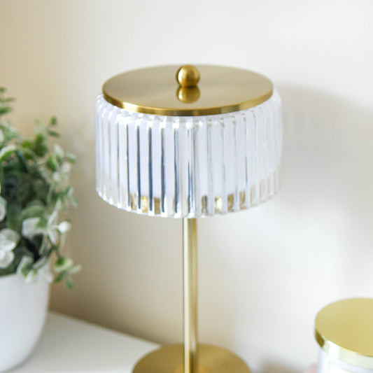Gold USB LED Touch Table Lamp
