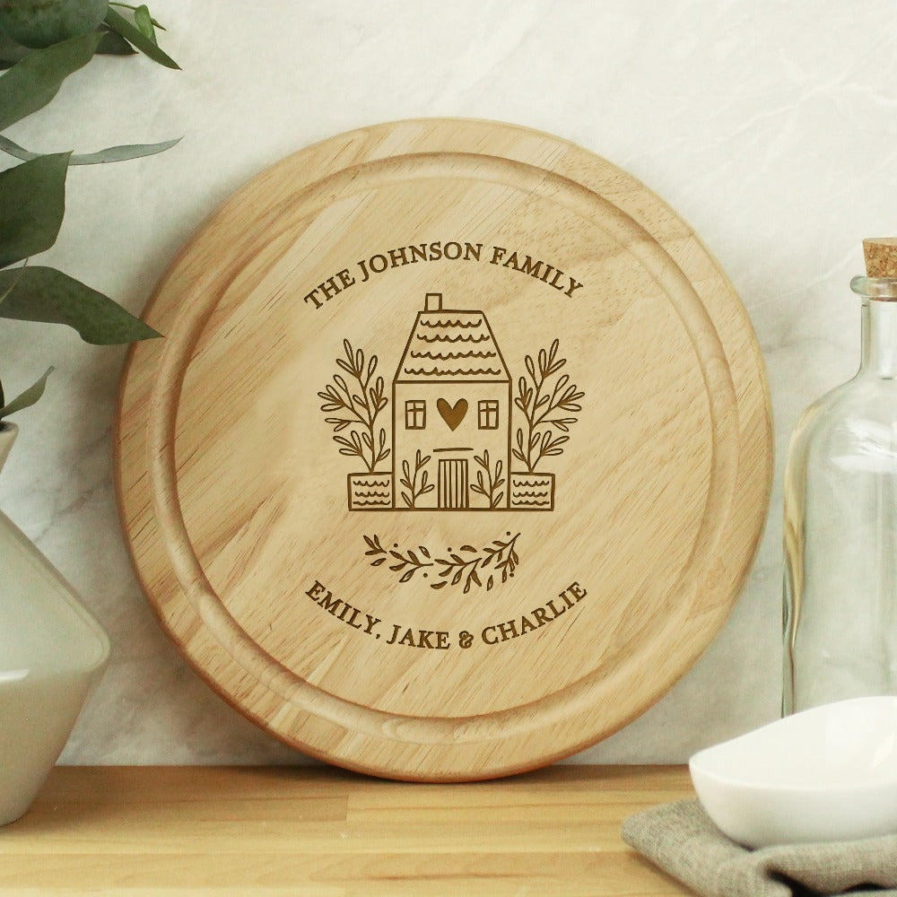 Personalised Home Chopping Board