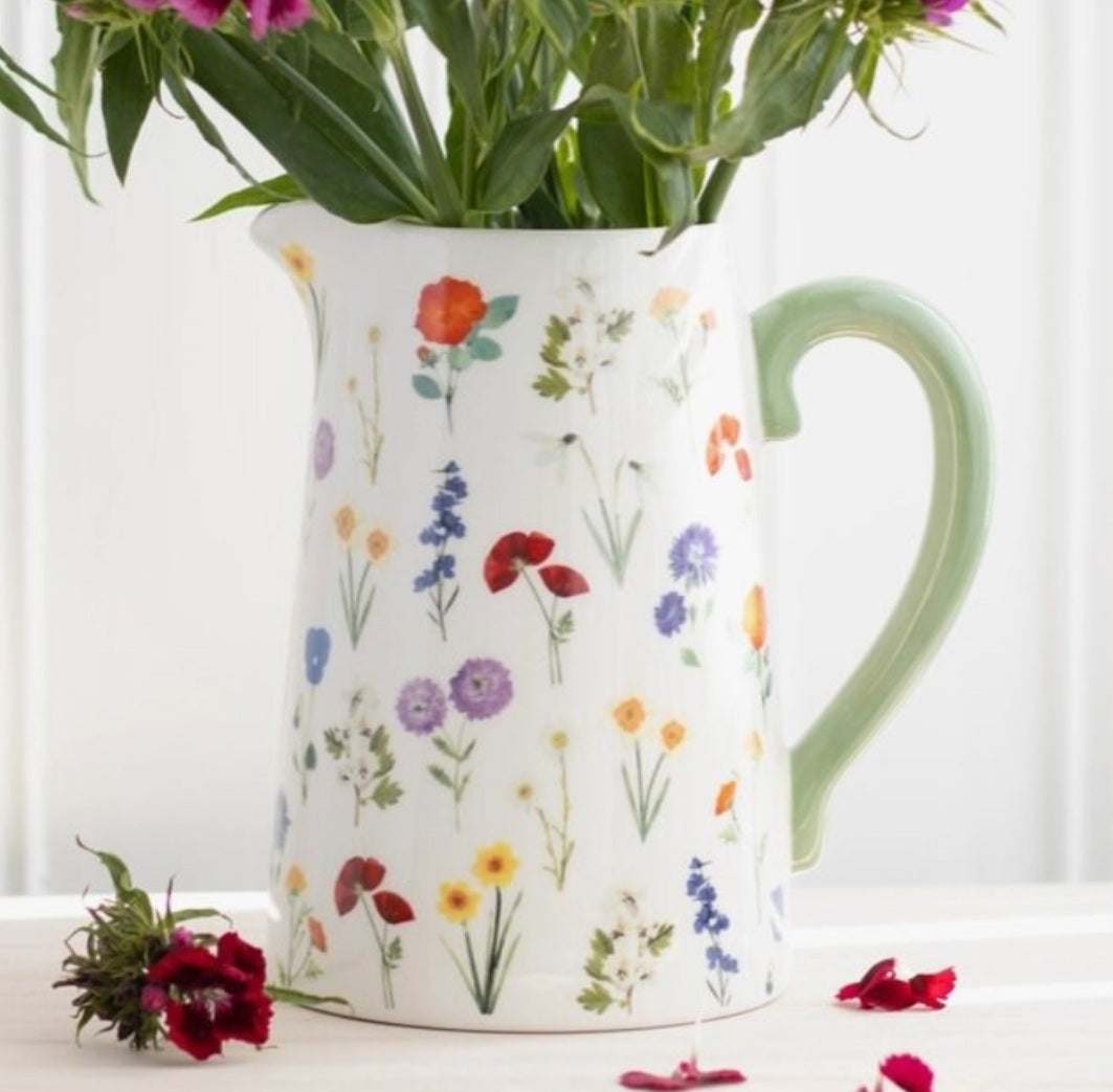 PRE-ORDER Wildflowers Ceramic Jug
