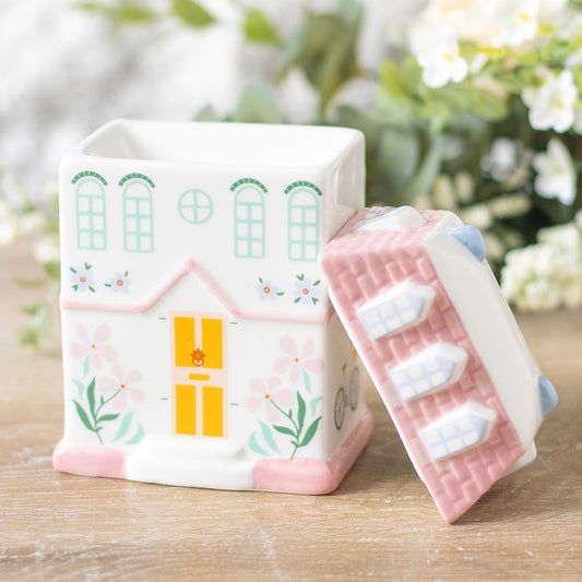 PRE-ORDER Pastel House Oil Burner & Wax Warmer