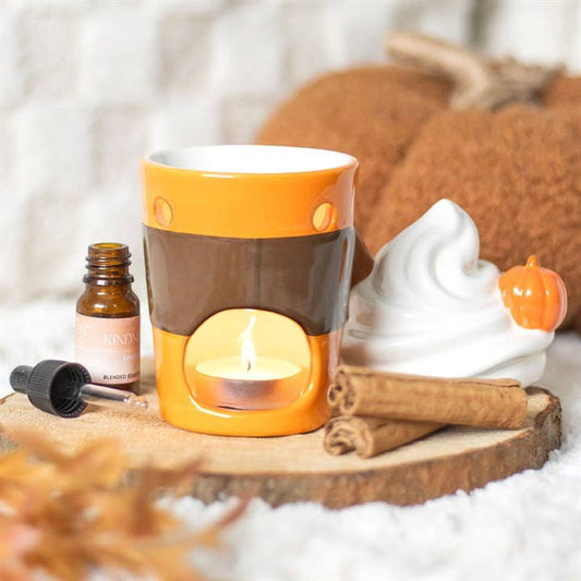 Pumpkin Spice Latte Lidded Oil & Wax Warmer