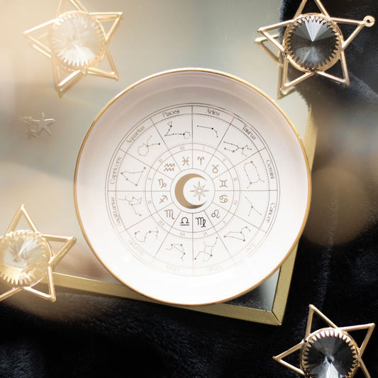PRE-ORDER Astrology Wheel Trinket Dish
