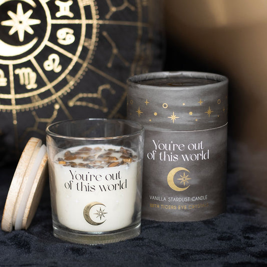 PRE-ORDER Vanilla Stardust Crystal Chip Candle