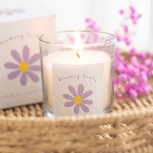 PRE-ORDER Blooming Love Daisy Wildflower Candle