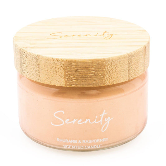 Serenity Small Candle with Bamboo Lid