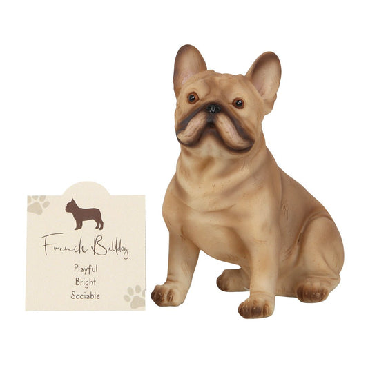 French Bulldog Resin Dog Figurine