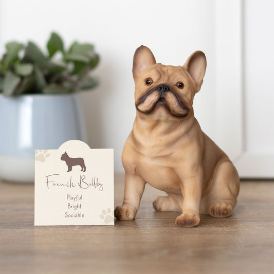 French Bulldog Resin Dog Figurine