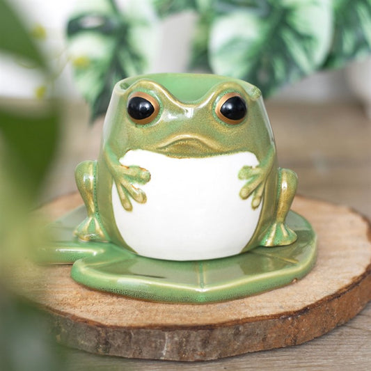 Frog Oil Burner on Lily Pad