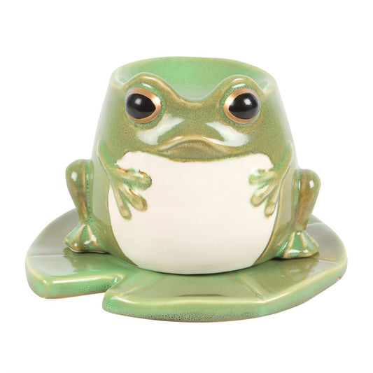 Frog Oil Burner on Lily Pad