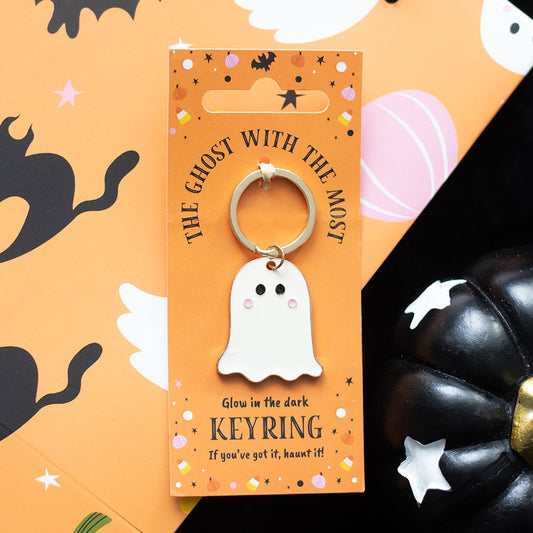Ghost Glow Keyring