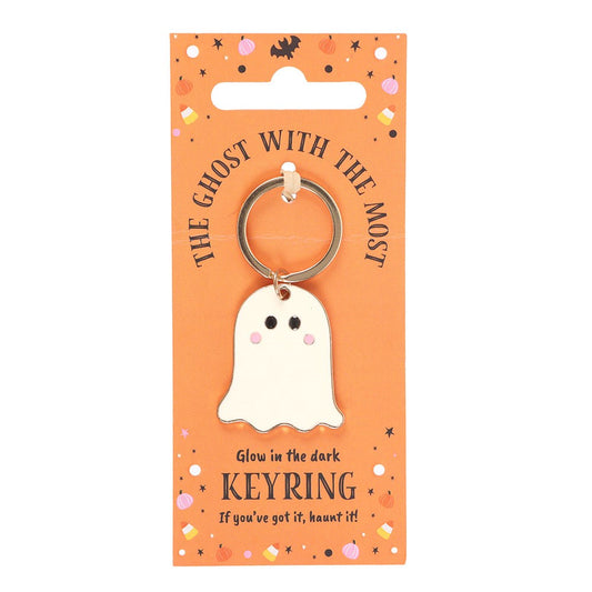 Ghost Glow Keyring