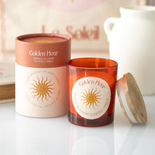 PRE-ORDER Golden Hour Orange Blossom Scented Candle