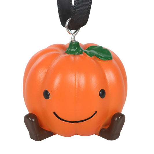 Smiling Pumpkin Hanging Ornament