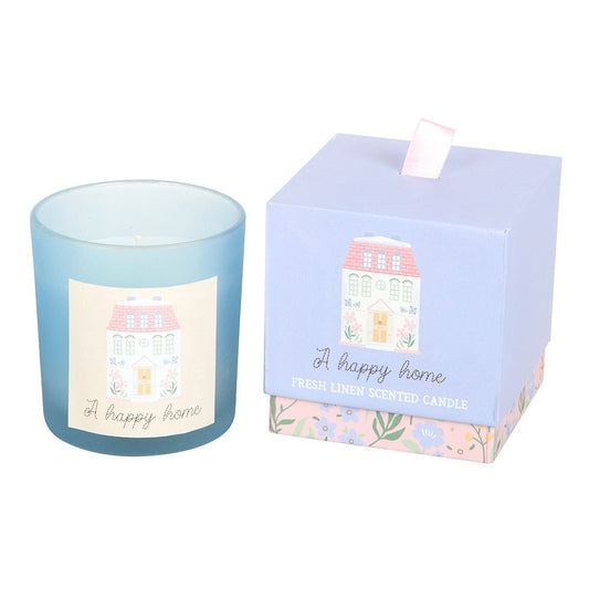 PRE-ORDER A Happy Home Fresh Linen Candle