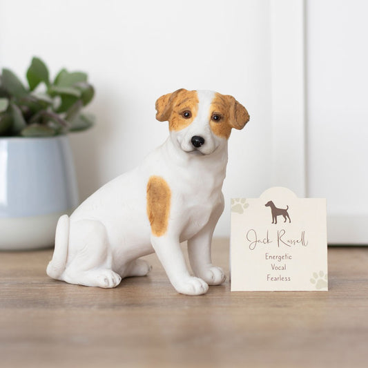 Jack Russell Resin Dog Figurine