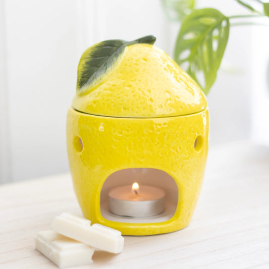 Lemon Ceramic Wax Melter