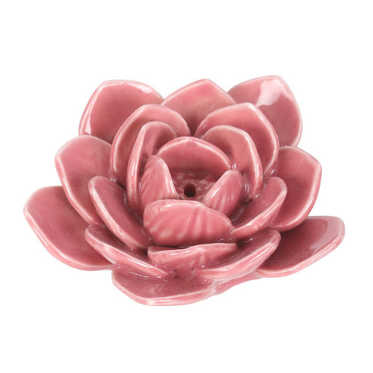 PRE-ORDER Pink Water Lily Incense Stick Holder