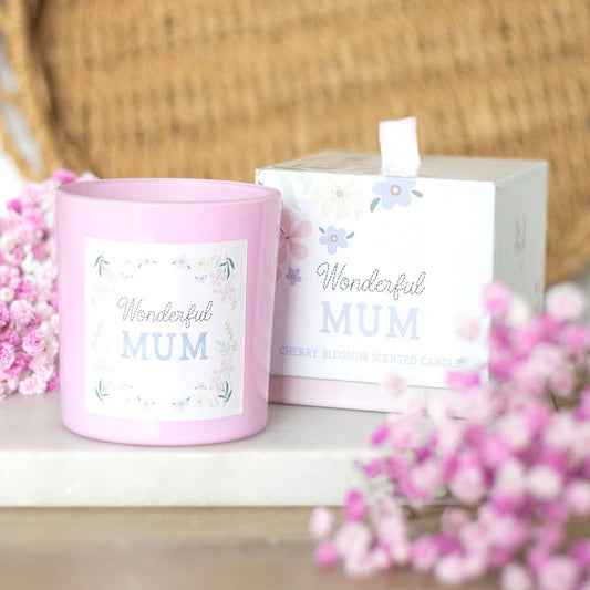 PRE-ORDER Wonderful Mum Cherry Blossom Candle