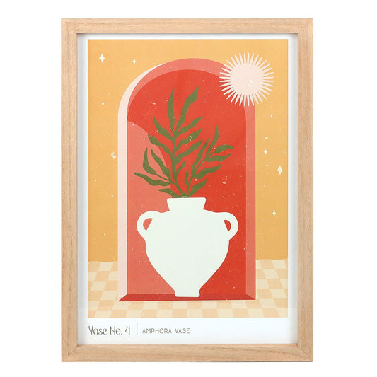 Vase No.4 Framed Wall Art