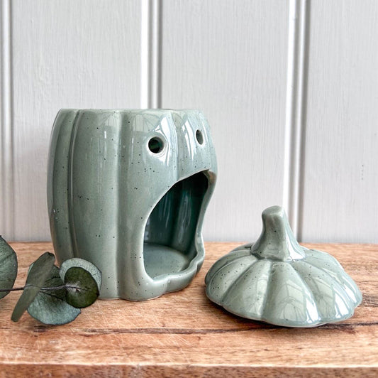 Sage Speckle Pumpkin Wax Melter