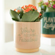 You're Blooming Marvellous Cream Plant Pot