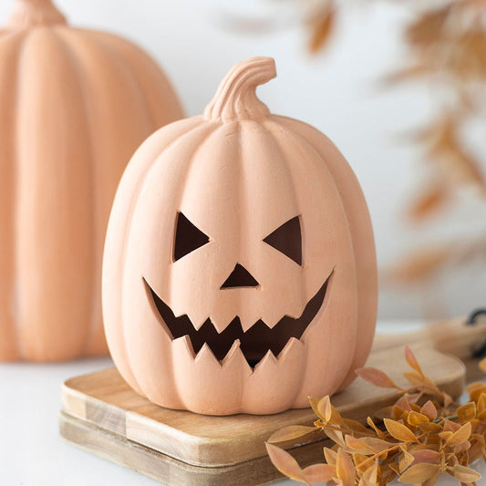 Small Terracotta Pumpkin Ornament