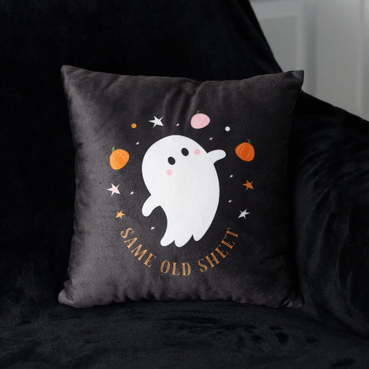 Same Old Sheet Square Ghost Cushion