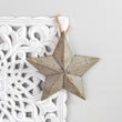 Rustic Hanging Wooden Star